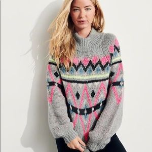 Hollister Chunky Turtleneck Sweater